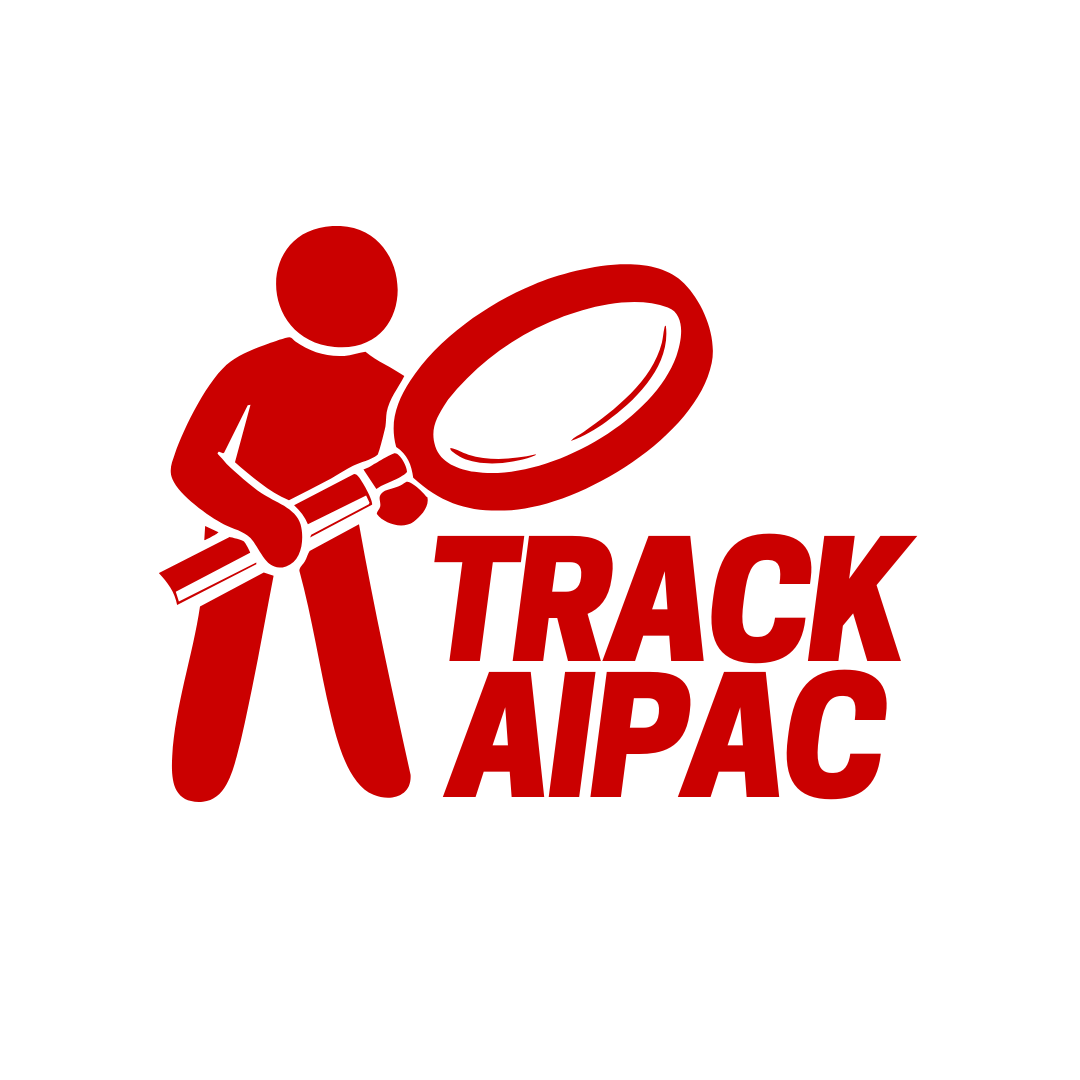 Track AIPAC square red transparent logo